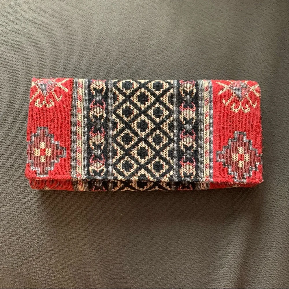 Ethically Made - Handmade Woven Cotton Women’s Wallet - Picture 6 of 6